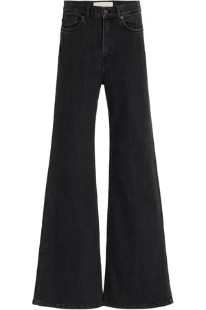 Jeanerica Fuji Stretch High-Rise Flared-Leg Jeans - - 25 - Moda Operandi