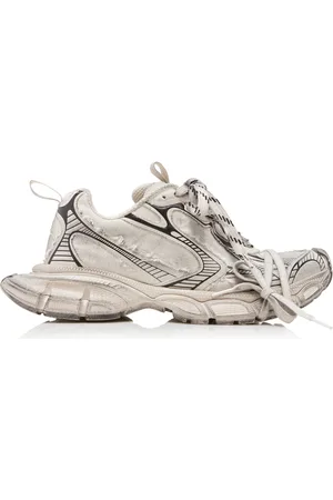 Balenciaga 3XL Distressed Canvas Sneakers - - IT 36 - Moda Operandi