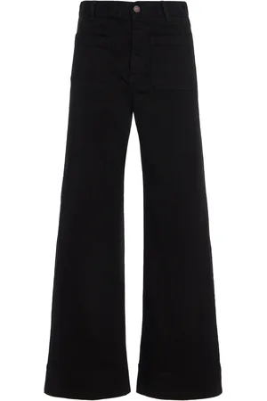 Jeanerica St Monica Stretch High-Rise Flared-Leg Jeans - - 24 - Moda Operandi