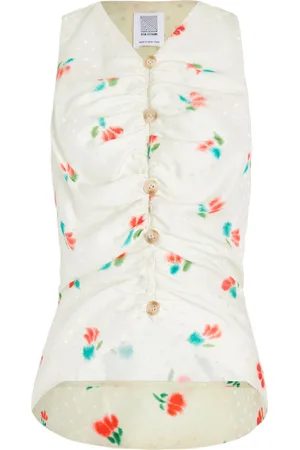 Rosie Assoulin All Buttoned Up Vest - - US 8 - Moda Operandi