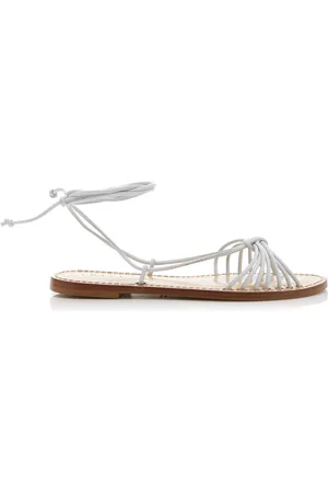 AMANU Exclusive The Accra Leather Sandals - - IT 36 - Moda Operandi