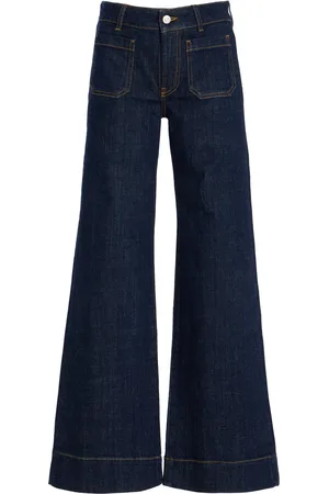 Jeanerica St Monica Stretch Low-Rise Flared-Leg Jeans - - 24 - Moda Operandi