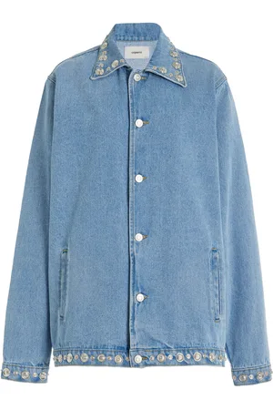 COPERNI Studded Denim Jacket - - XS - Moda Operandi