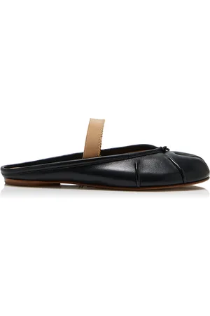 Maison Margiela Tabi Leather Ballet Mules - - IT 36 - Moda Operandi