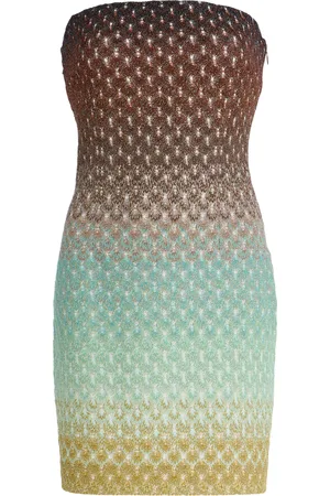 Missoni Strapless Crochet-Knit Mini Dress - - IT 36 - Moda Operandi
