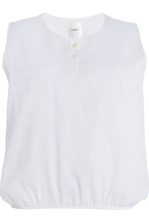 Leset Yoko Cotton Top - - S - Moda Operandi