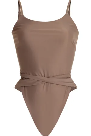 Mare Perpetua Essential Tie-Detailed Open Back One-Piece Swimsuit - - XS - Moda Operandi