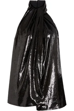 Stella McCartney Velvet Halterneck Top - - IT 46 - Moda Operandi