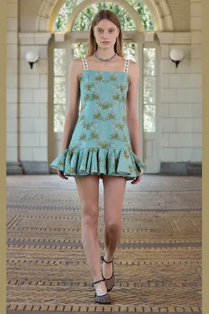 Agua by Agua Bendita Tumbao Orquidea Mini Dress - - S - Moda Operandi