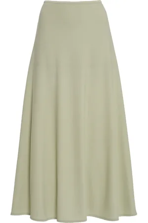 Jil Sander Compact-Knit Jersey Midi Skirt - - EU 32 - Moda Operandi