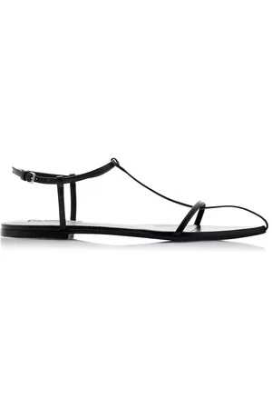 Jil Sander Leather Sandals - - IT 37 - Moda Operandi