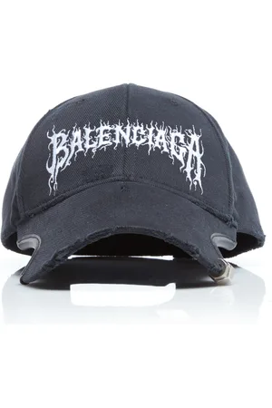 Balenciaga Logo-Embroidered Cotton Baseball Cap - - S - Moda Operandi