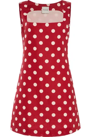POSSE Alice Linen Mini Dress - - XXS - Moda Operandi