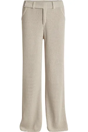 AYA MUSE Vena Low-Rise Knit Cotton-Blend Pants - - XS - Moda Operandi