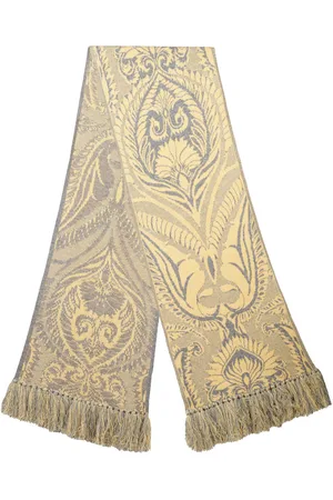 Etro Wool Knit Printed Scarf - - OS - Moda Operandi