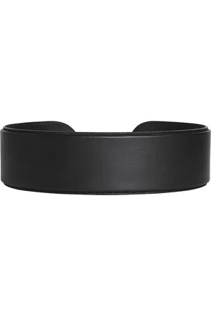Alaïa Flex Straight Leather Belt - - 60 - Moda Operandi
