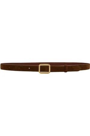 LIÉ STUDIO The Georgia Wide Suede Belt - - 1 - Moda Operandi