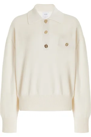Barrie Cashmere Polo Sweater - - L - Moda Operandi