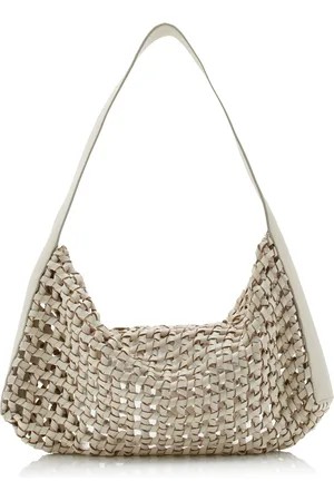 St Agni Macrame Leather Mesh Bag - - OS - Moda Operandi