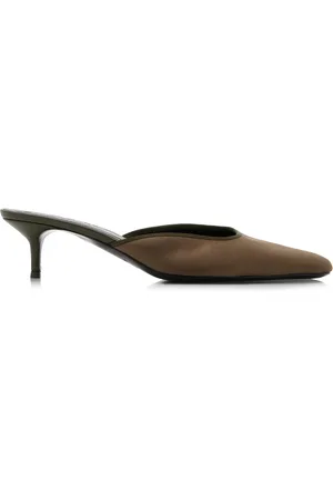 Staud Otto Satin Mules - - IT 36 - Moda Operandi