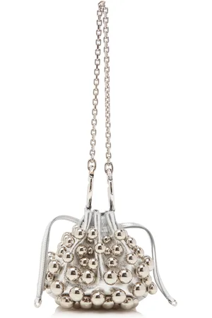 Givenchy Pumpkin Studded Metallic Leather Mini Bag - - OS - Moda Operandi