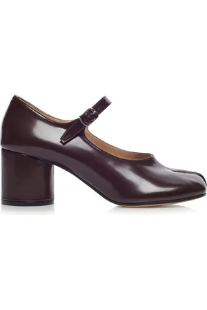 Maison Margiela Tabi Leather Mary Jane Pumps - - IT 39 - Moda Operandi