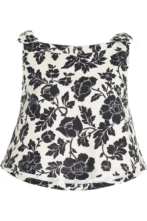 POSSE Romeo Bow-Detailed Linen Sleeveless Top - - XXS - Moda Operandi