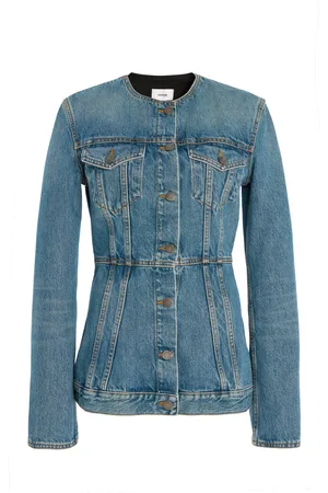 haikure Temple Denim Jacket - - XS - Moda Operandi