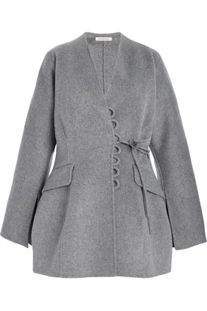 By Malene Birger Lalou Wrapped Wool Jacket - - FR 38 - Moda Operandi