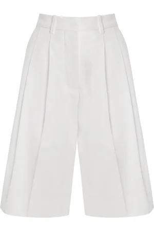 YAITTE Exclusive Seoul Cotton-Drill Long Shorts - - S - Moda Operandi