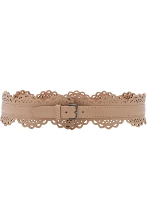 Alaïa Bustier Leather Belt - - 70 cm - Moda Operandi