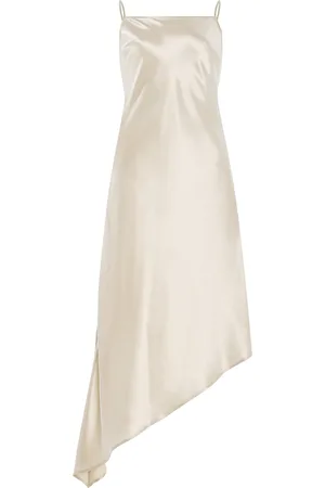 By Malene Birger Exclusive Leviana Satin Midi Dress - - EU 32 - Moda Operandi