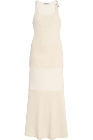 WALES BONNER Serenity Cotton Dress - - S - Moda Operandi
