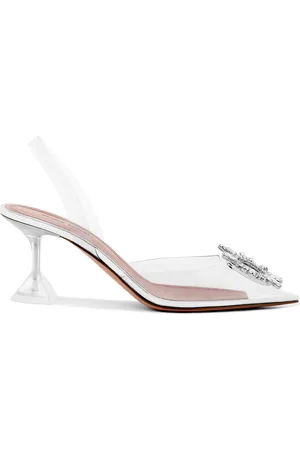Amina Muaddi Begum PVC Slingback Pumps - - IT 38 - Moda Operandi