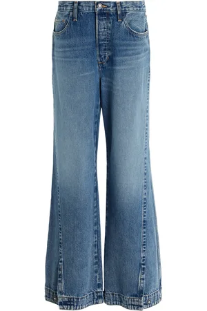 Favorite Daughter The Oliver Cotton-Blend Ultimate Baggy Wide-Leg Pants - - 27 - Moda Operandi