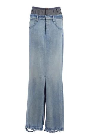 Maison Margiela Cotton Maxi Skirt - - IT 38 - Moda Operandi