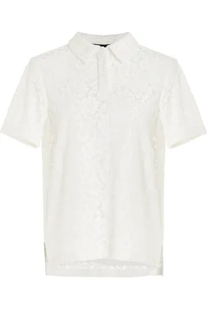 Proenza Schouler Kennedy Sheer Stretch-Lace Top - - US 2 - Moda Operandi