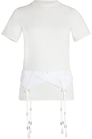 Balenciaga Lingerie Stretch-Jersey T-Shirt - - XS - Moda Operandi