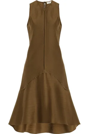 BITE Shield Organic Wool-Silk Mini Dress - - UK 12 - Moda Operandi