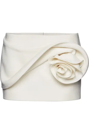 MAGDA BUTRYM Rosette-Detailed Mini Skirt - - FR 40 - Moda Operandi