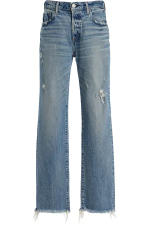 Moussy Massepequa Stretch Straight-Leg Jeans - - 27 - Moda Operandi