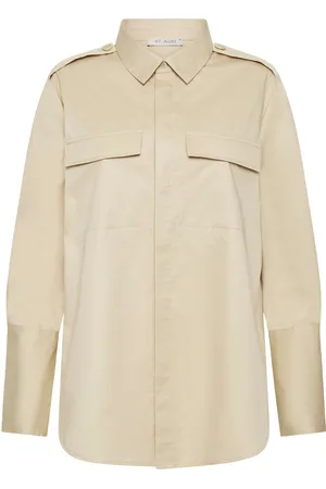 St Agni Cotton Utility Shirt - - S - Moda Operandi