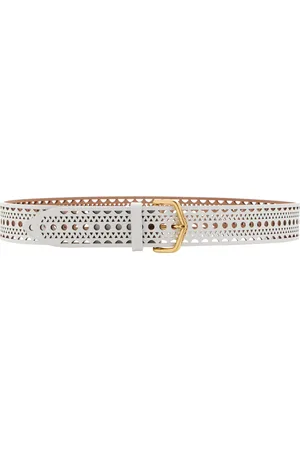 Alaïa Neo Vienne Leather Belt - - 70 cm - Moda Operandi