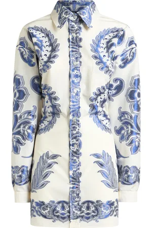 Etro Cotton-Silk Shirt - - IT 38 - Moda Operandi