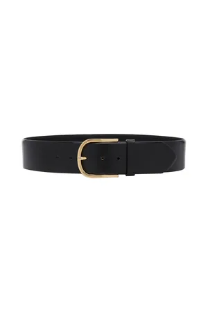 Totême Wide Leather Belt - - 70 cm - Moda Operandi