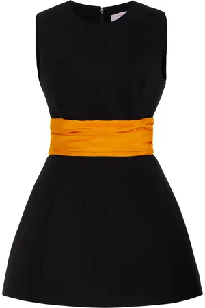 Carolina Herrera Cummerbund Stretch-Wool Top - - US 4 - Moda Operandi