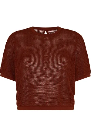 Escvdo Exclusive Ofrenda Open Back Cotton Knit Top - - M - Moda Operandi
