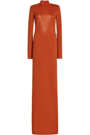 FRANCOISE Exclusive Mireille Open Back Cotton Jersey Maxi Dress - - FR 34 - Moda Operandi