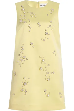 Des Phemmes Exclusive Riviera Embellished Mini Shift Dress - - IT 46 - Moda Operandi