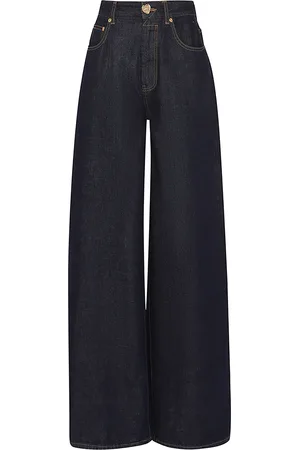 ZIMMERMANN Crush Rigid High-Rise Straight-Leg Jeans - - 25 - Moda Operandi